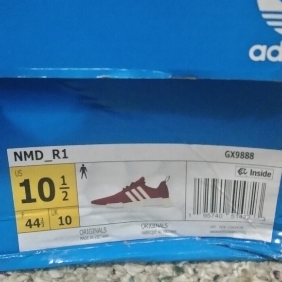 Adidas NMD R1 size 10.5 Mens Sneakers - Picture 5 of 5